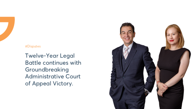 Twelve-Year Legal Battle continues with Groundbreaking Administrative Court of Appeal Victory