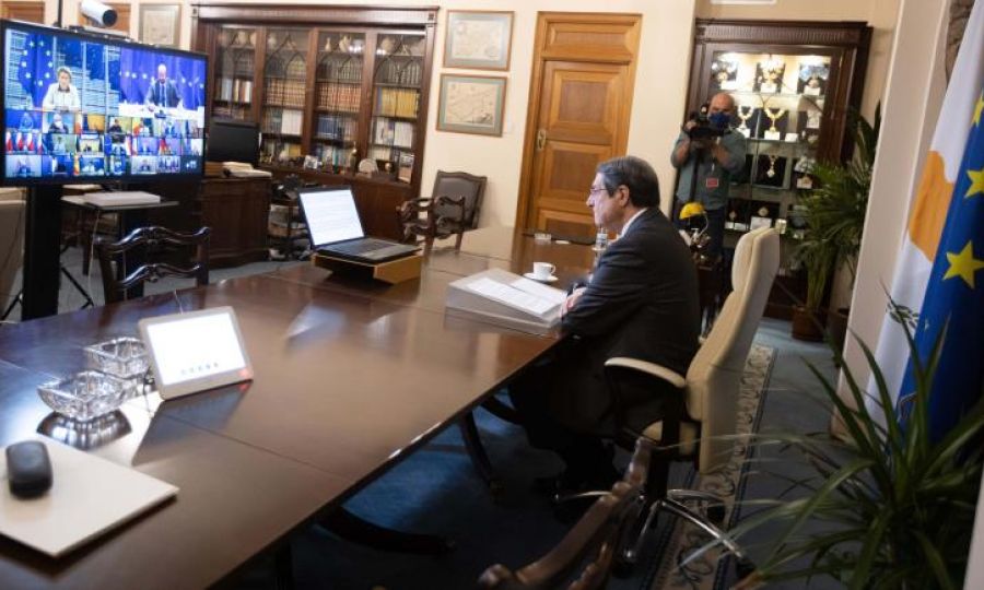 Slow vaccine rollout affecting Cyprus strategy, President tells EU leaders