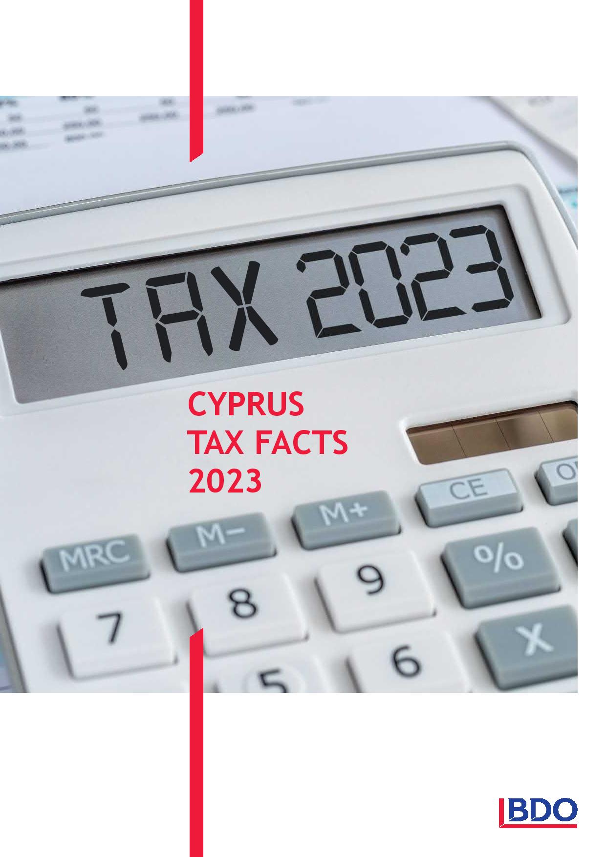 Cyprus Profile BDO Tax Facts 2023