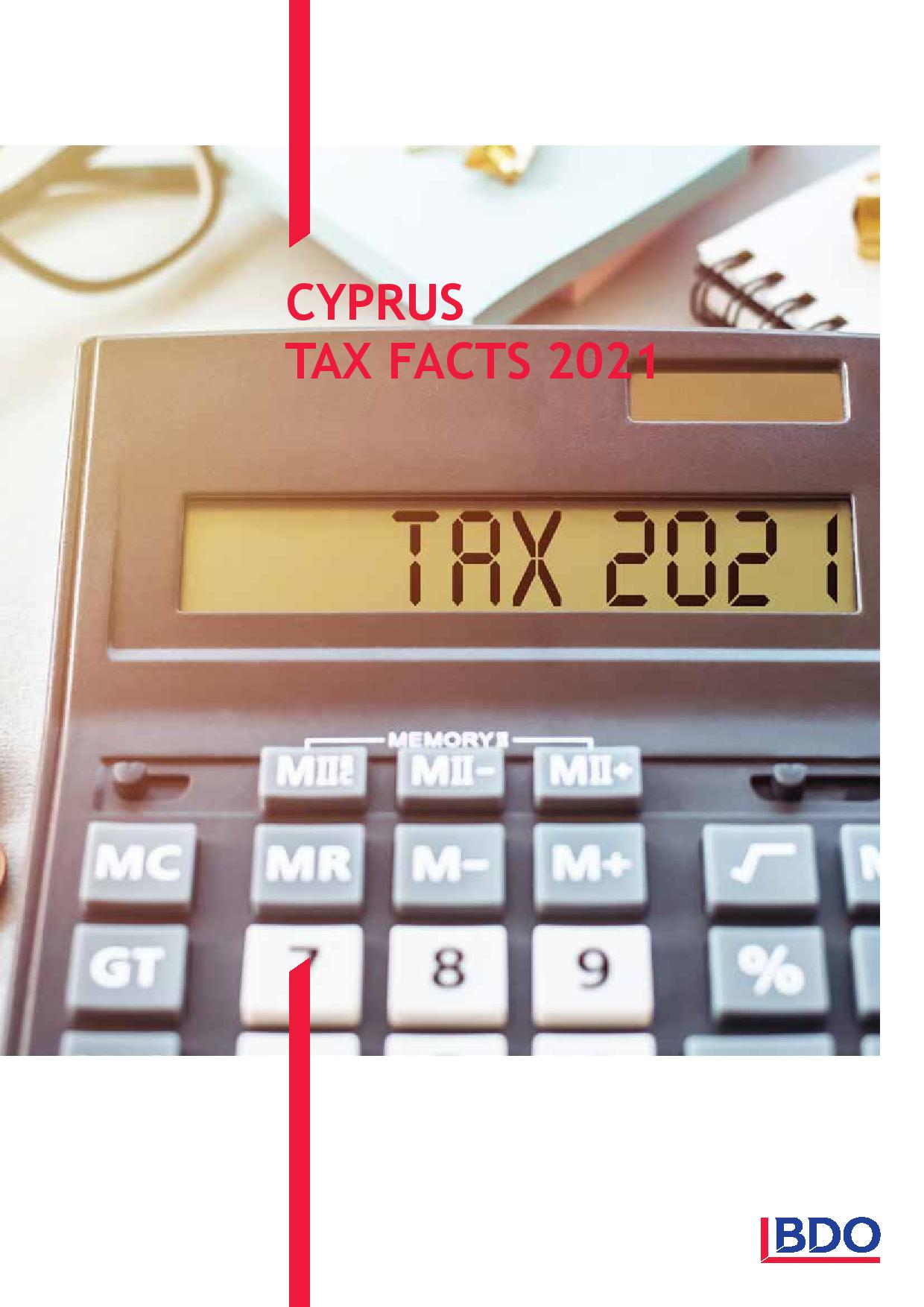 BDO: Cyprus Tax Facts 2021