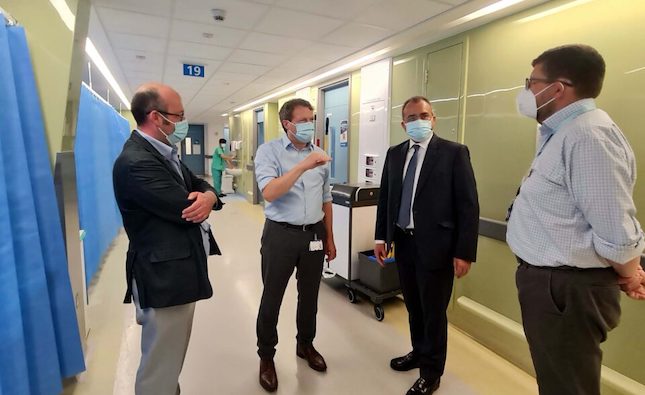 Health minister in UK for contacts to boost cooperation