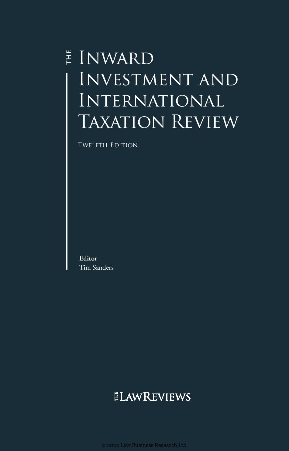 The Inward Investment and International Taxation Review