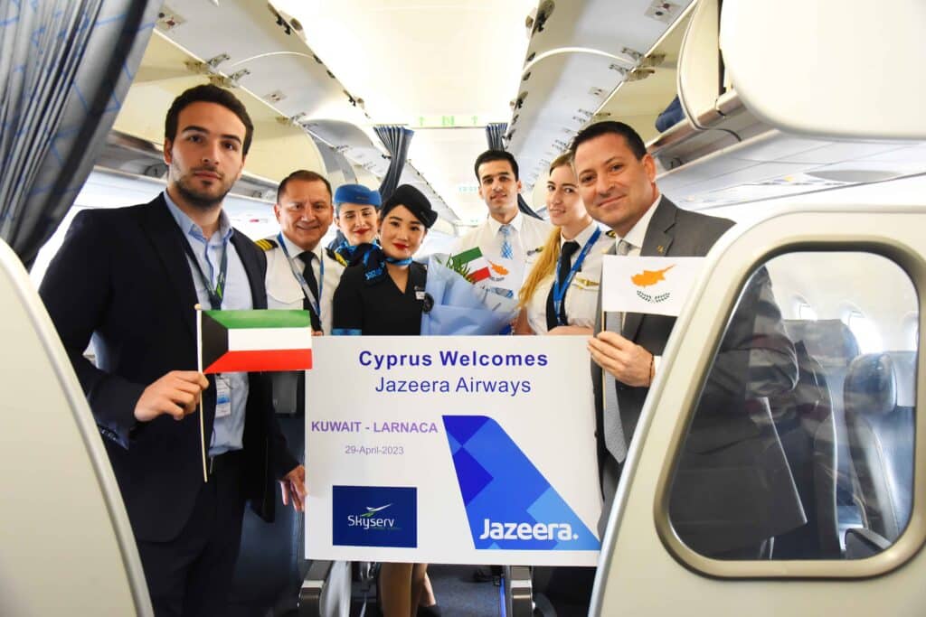 Cyprus airports welcome new airline to the island