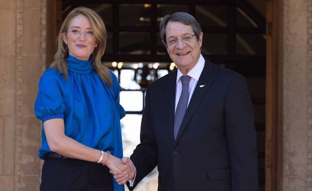 EP President Metsola: Cyprus can become key energy partner to EU