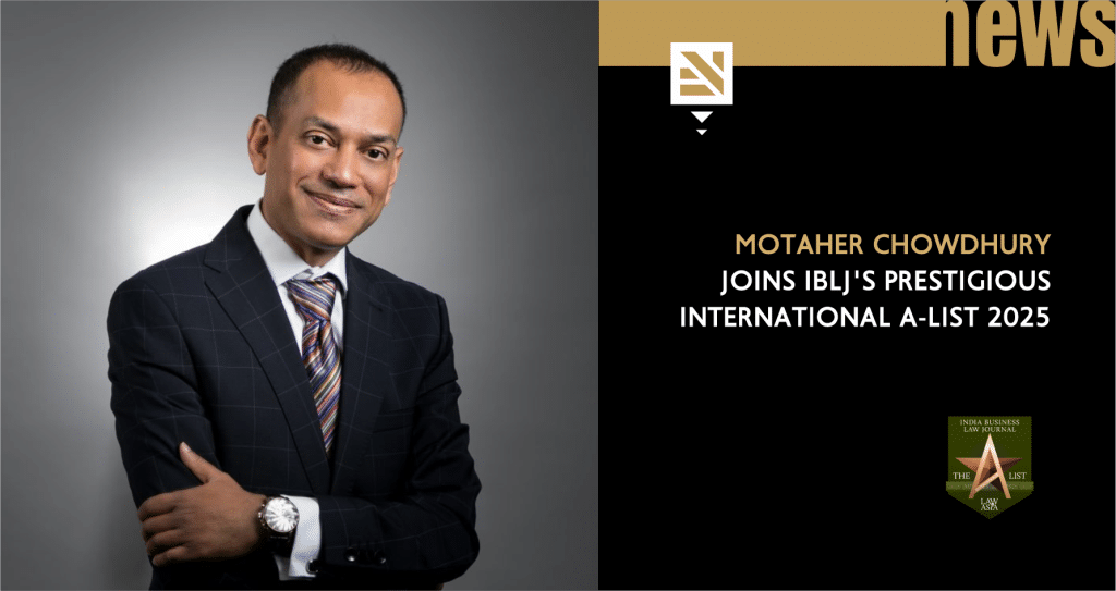 Motaher Chowdhury Joins IBLJ’s Prestigious International A-List 2025
