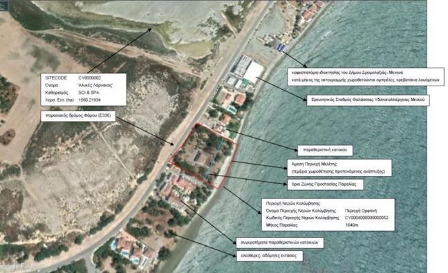 A new hotel to be built in the Dromolaxia-Meneou area