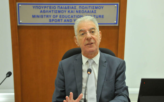 Education minister highlights improvements in PanCyprian exams
