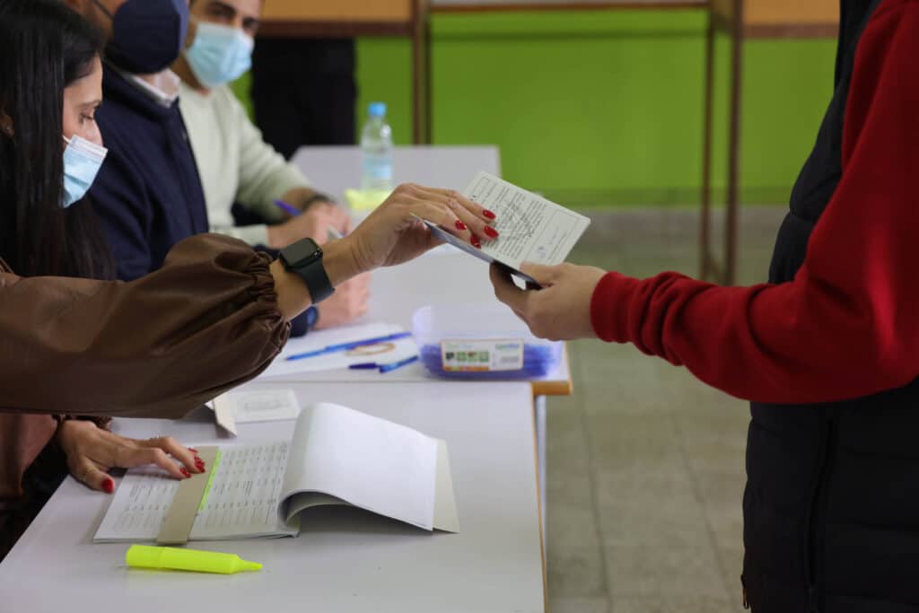 Just over 72 per cent voted in elections