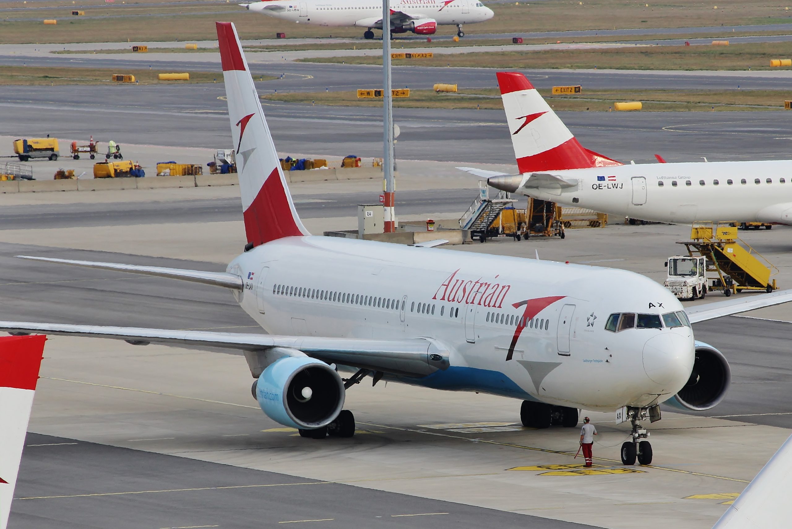 Austrian Airlines promoting Cyprus travel