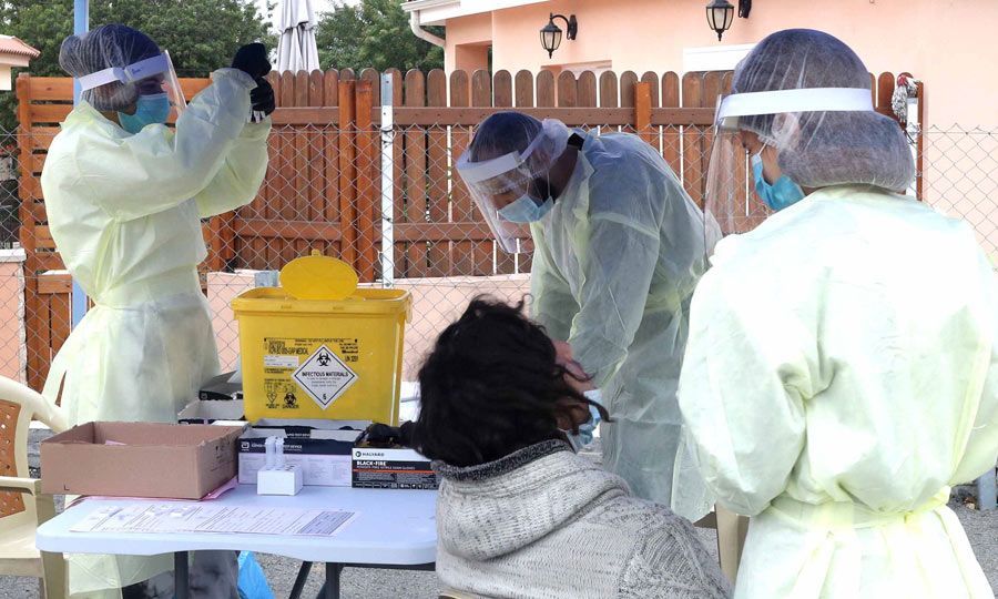 ΕC sends more than half million rapid tests to Cyprus