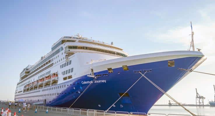 Cruise line unveils state-of-the-art ship at Limassol Port