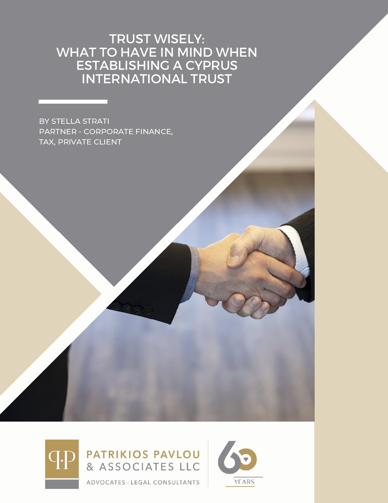 Trust Wisely: Establishing a Cyprus International Trust