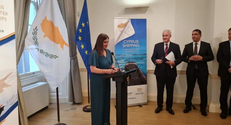 Cyprus shipping prowess showcased at London event