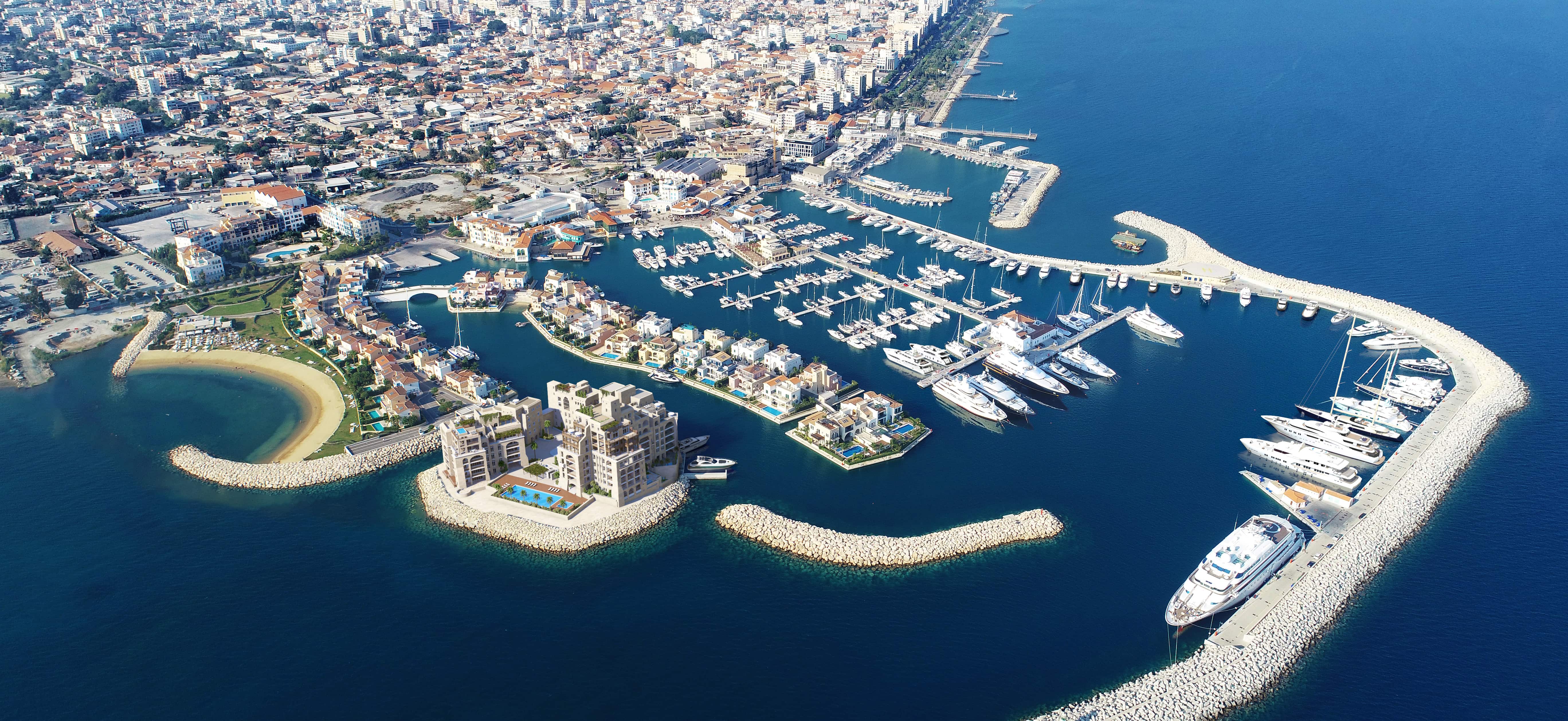 Castle Residences at Limassol Marina open for viewing