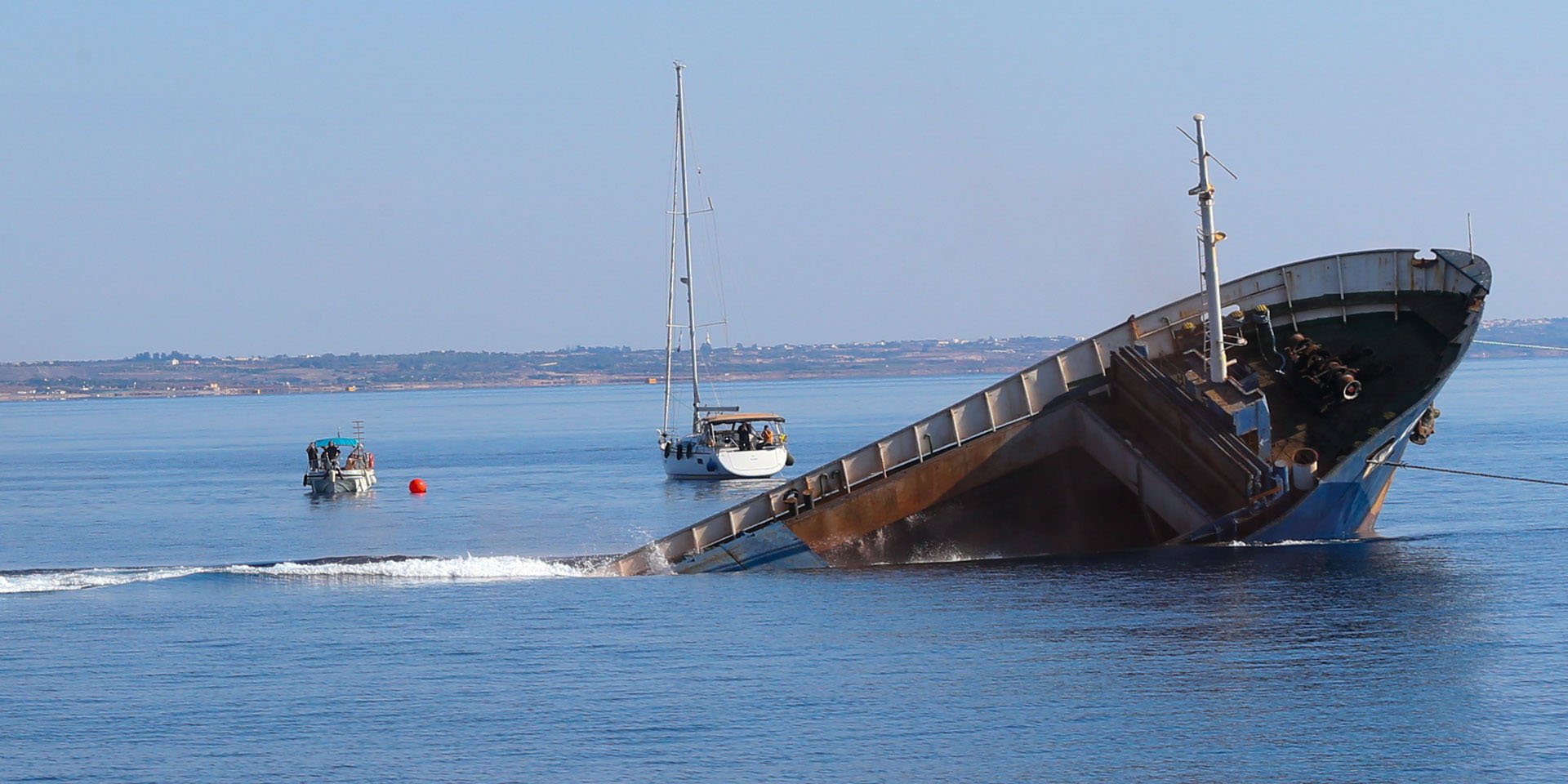 Larnaca gets biggest artificial reef yet as Elpida sunk off coast