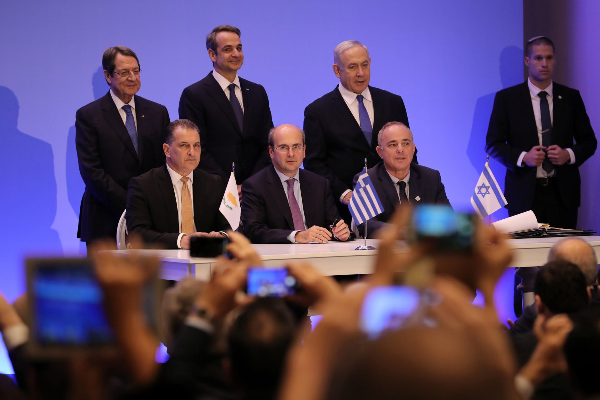 ‘Historic’ deal signed in Athens for EastMed pipeline
