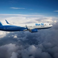 Blue Air’s second aircraft lands at Larnaca airport