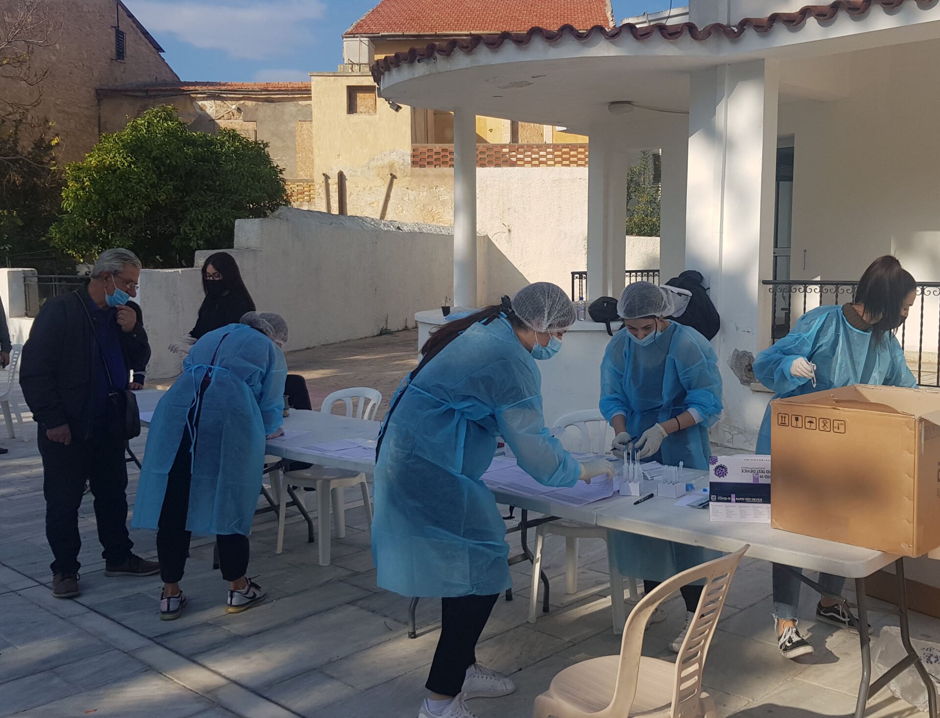 Cyprus continues to carry out most tests in Europe