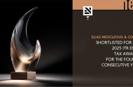 Elias Neocleous & Co LLC Shortlisted for the 2025 ITR EMEA Tax Awards for the Fourth Consecutive Year