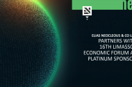 Elias Neocleous & Co LLC: Partners with 16th Limassol Economic Forum as Platinum Sponsor