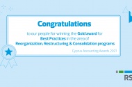Gold Award to RSM Cyprus