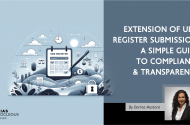 Extension of UBO Register Submission: A simple Guide to Compliance and transparency