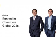Ranked in Chambers Global 2026