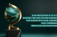 Elias Neocleous & Co LLC achieves Tier One IFLR1000 ranking for Europe with four lawyers also garnering prestigious recognitions