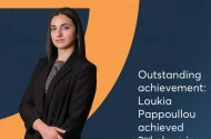 Outstanding achievement: Loukia Pappoullou 2nd in Cyprus Bar Association Exams