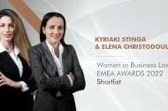 Finalists for EMEA Women in Business Law Europe Awards 2022 revealed