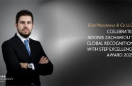 Elias Neocleous & Co LLC Celebrates Adonis Zachariou’s Global Recognition with STEP Excellence Award 2025
